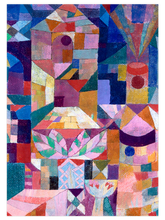 Klee Kale Bahçesi - Art Print